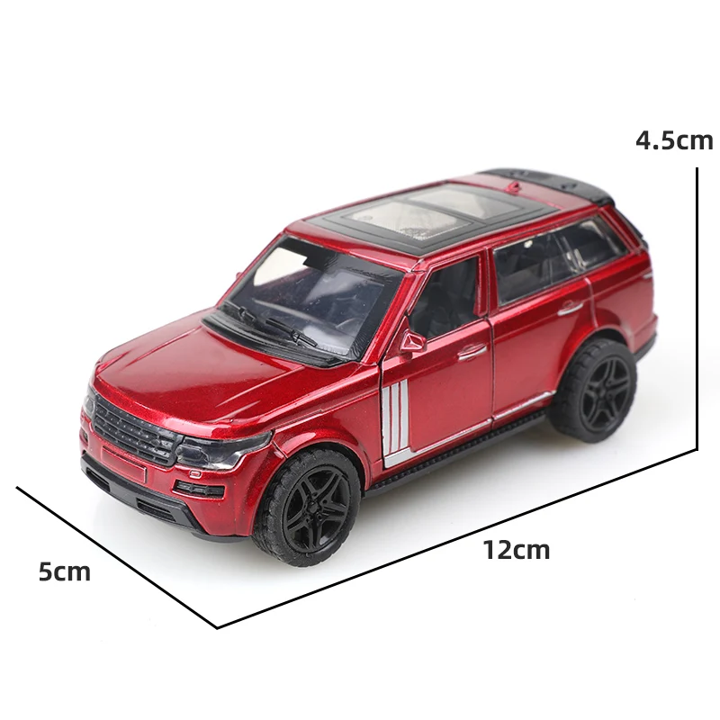 (Beutelte) Nachbildung eines Range Rover-Spielzeugautos im Maßstab – Bild 4
