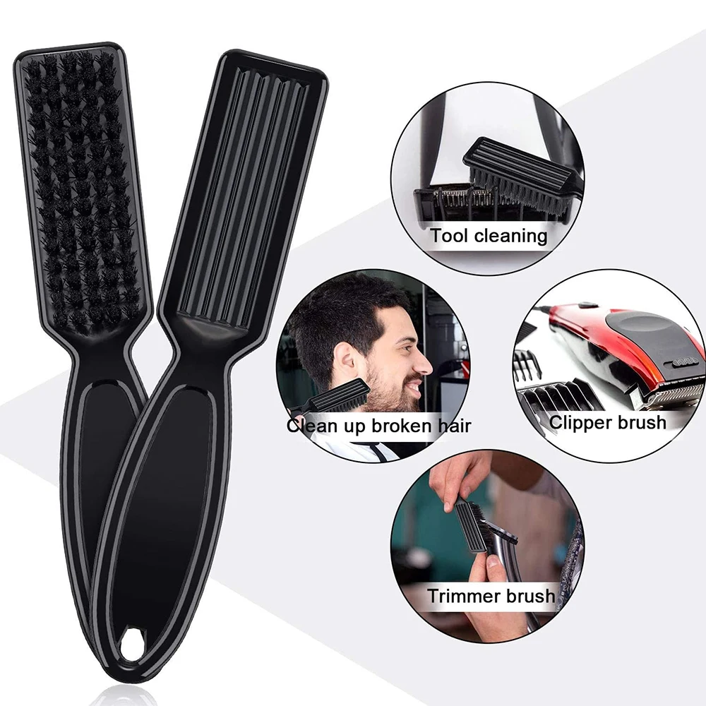Barber Neck Duster Pinsel Sets Kunststoff Griff Friseur Weiche Haar – Bild 2