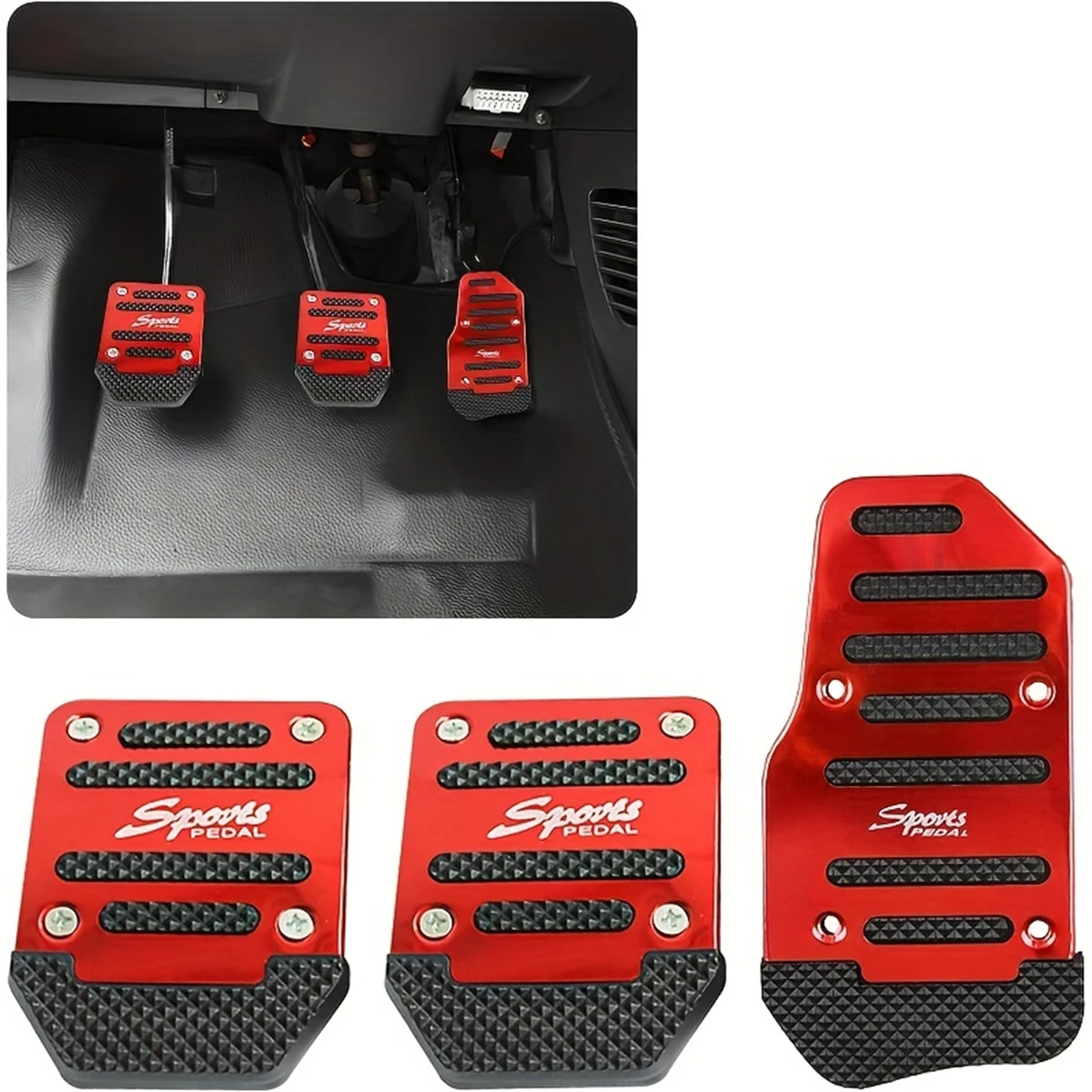 Auto pedals chutz abdeckung Auto brems pedal manuelles Getriebe pedal für Auto-Universal pedal