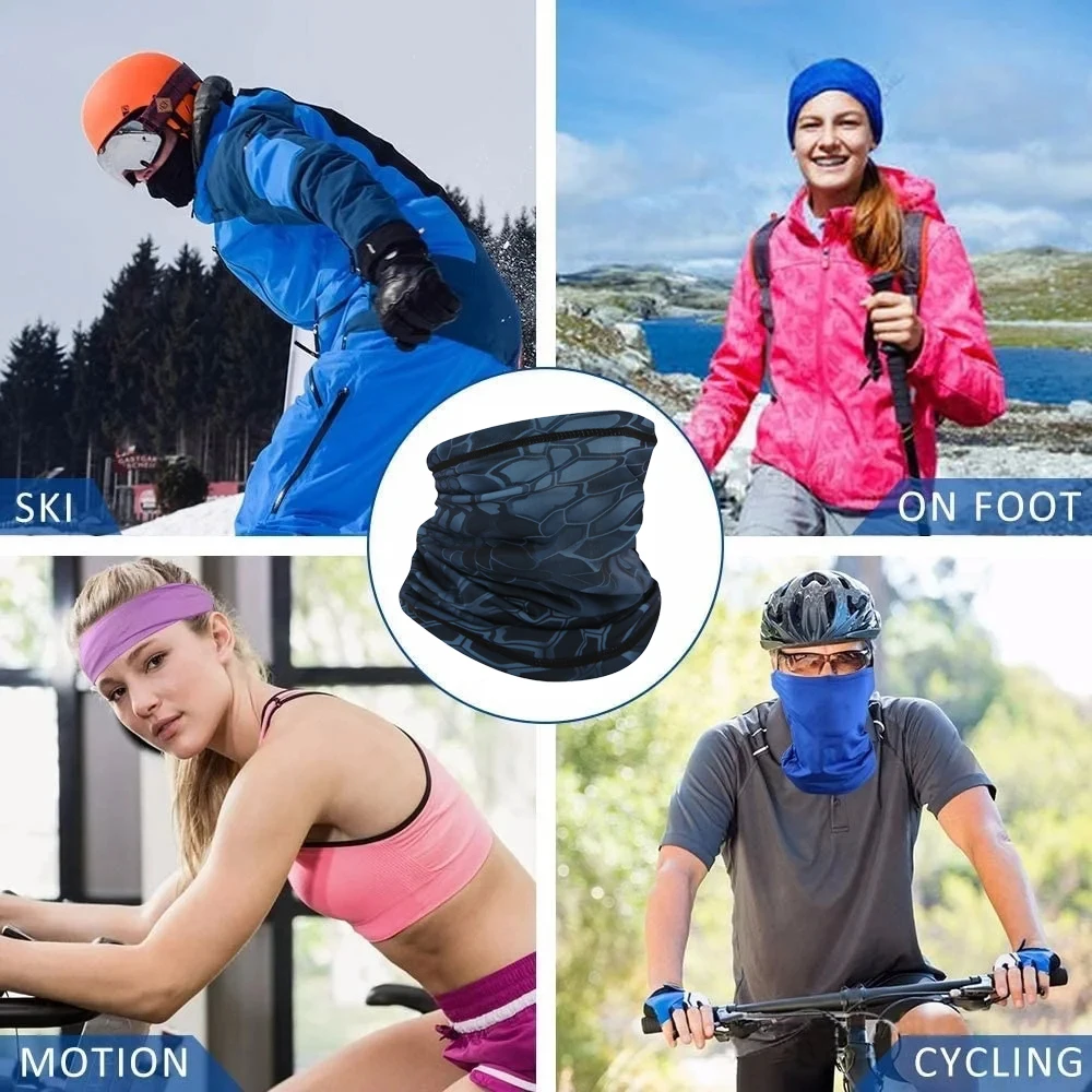 Outdoor Ice Silk Sonnenschutz Lätzchen Frühling und Sommer Motorrad – Bild 3