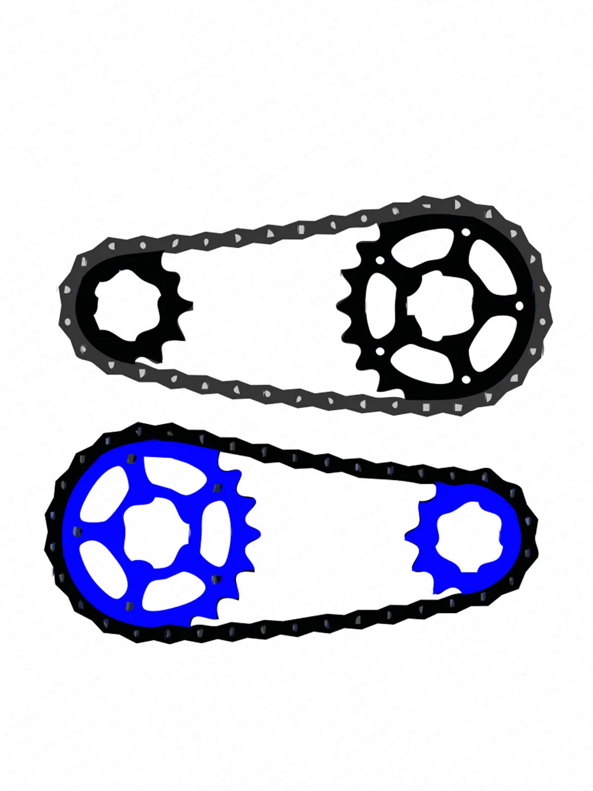 25H T8F 420 428 428H 520 530 Chain Master Link Pocket Dirt Pit ATV – Bild 4