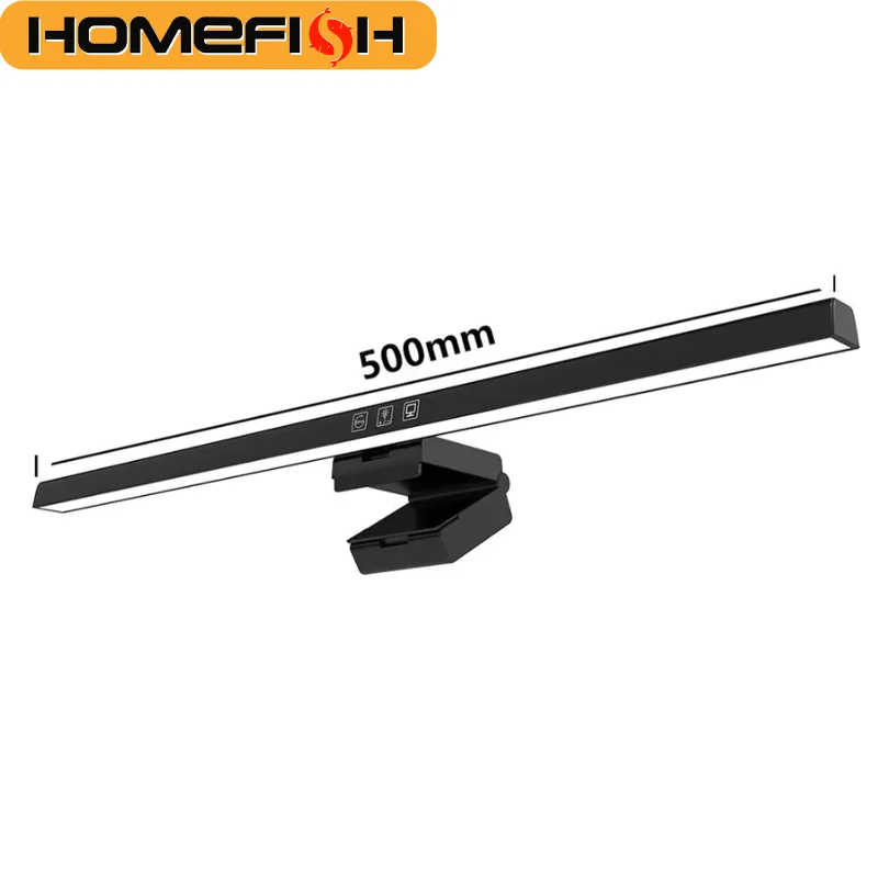 HOMEFISH 50cm Monitor-Lichtleiste USB Schreibtischlampe Stufenlos – Bild 5