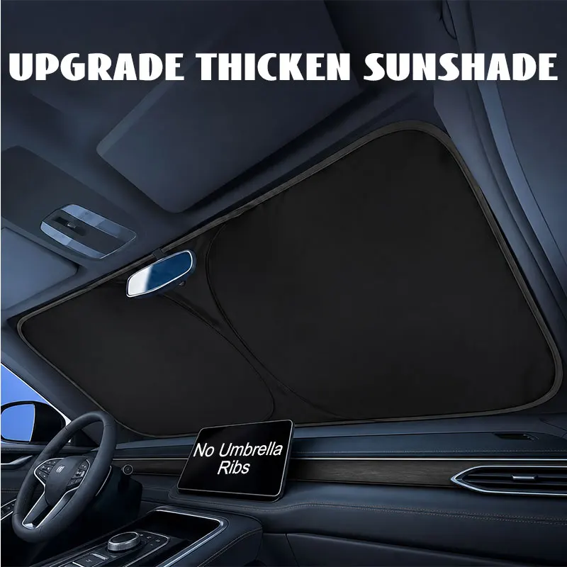 Auto-Windschutzscheiben-Sonnenschutzabdeckungen für Frontscheibe Sonnenschutz UV-Schutz Sonnenschirm für Auto