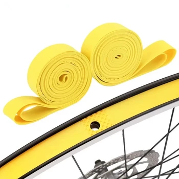 1 Paar (2 Stück) Premium PVC-Felgenbänder für Fahrräder - MTB, Rennrad, Faltrad - Reifenstreifen 26, 27.5, 29