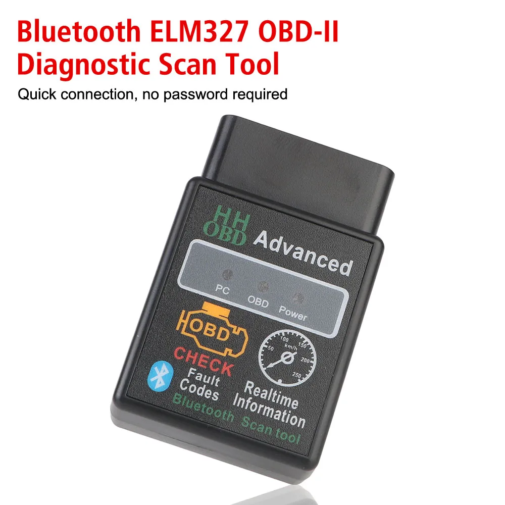 ELM327 OBD2 Interface Adapter Code Reader Auto Diagnose Werkzeug Auto – Bild 2