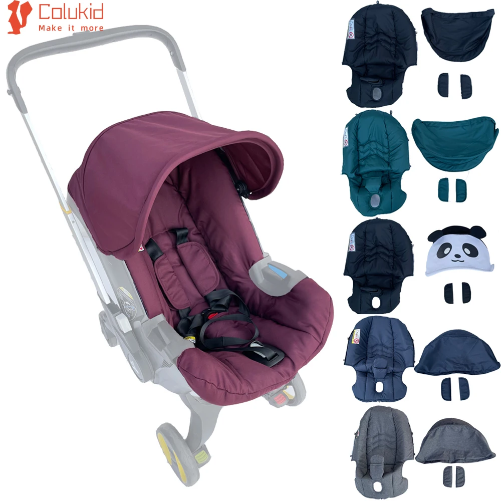 COLU KID ® Kinderwagen-Zubehör, Sitzkissen-Wechselsets, Sonnenschutz für Doona FooFoo Autositz, Kinderwagen