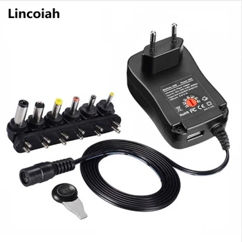 3V 4,5V 5V 6V 7,5V 9V 12V 2A/2,5A AC/DC Adapter US/EU/UK/AU Einstellbare Netzteile USB Universal Ladegerät