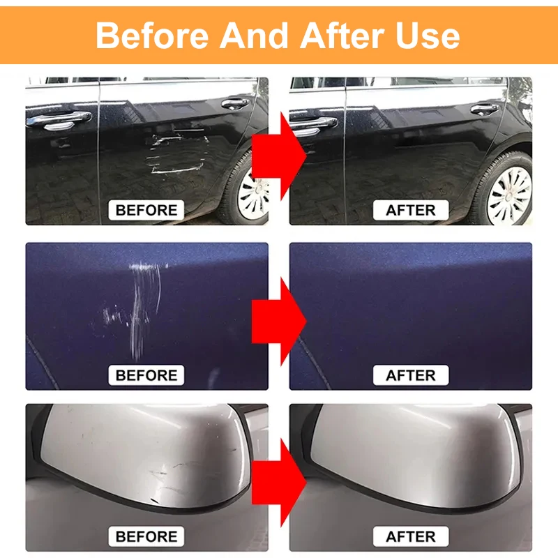 Auto Kratzer Entferner Auto Polieren Paste Mit Schwamm Auto Körper – Bild 4