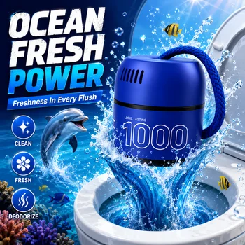 Automatischer WC-Reiniger Hängender Toilettenreiniger Flasche WC-Deodorant Lufterfrischer Kontinuierliche