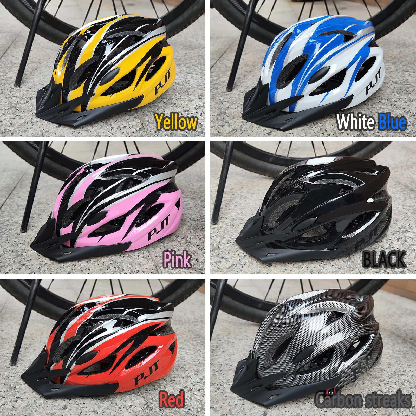 PMT Neue Radfahren Helm Komfort Futter Leichte Hohl Reiten Sicherheit – Bild 6
