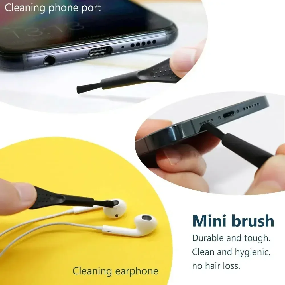 Handy-Ladeanschluss Staubstecker mit Reinigungsbürste für IPhone 15 14 – Bild 4