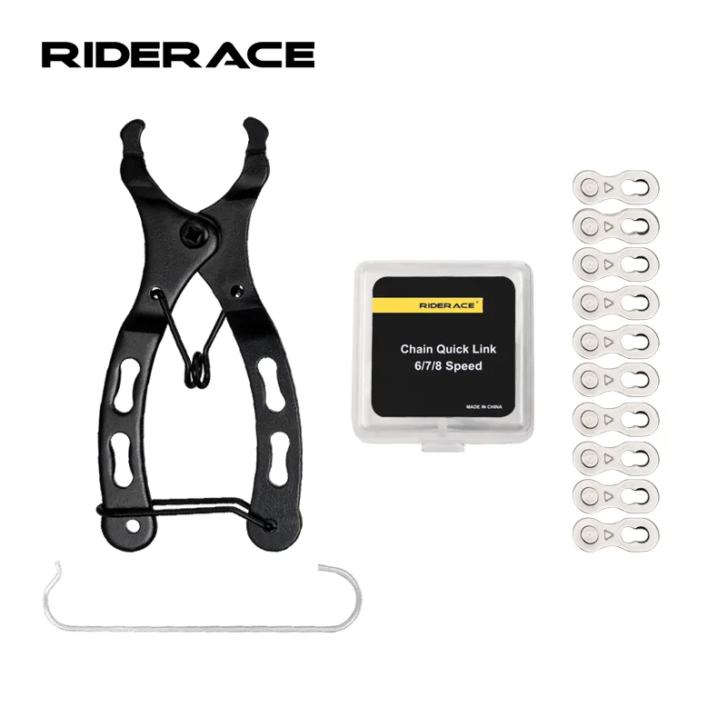 RIDERACE Fahrradketten-Reparaturwerkzeug, Fahrradketten-Verbindungsverbinder, Gelenke, magische Tasten