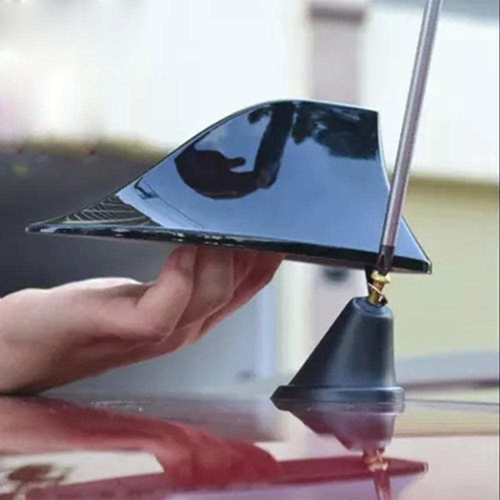 Auto Antennen Shark Fin Antenne Auto Radio Signal Antennen Dach – Bild 3