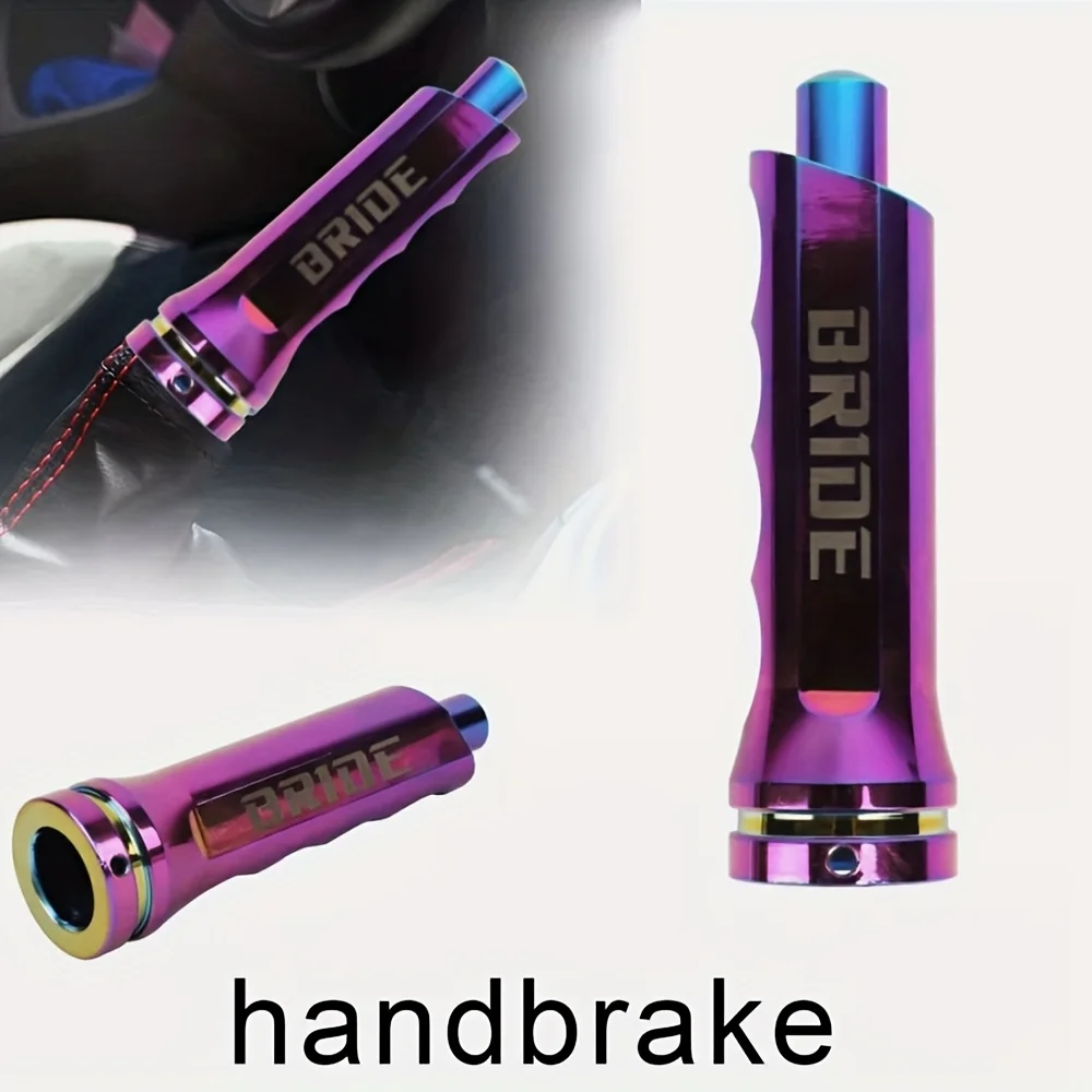 Modifizierter Handbremshebel aus Aluminiumlegierung für Autos, universelle Handbremshebelabdeckung