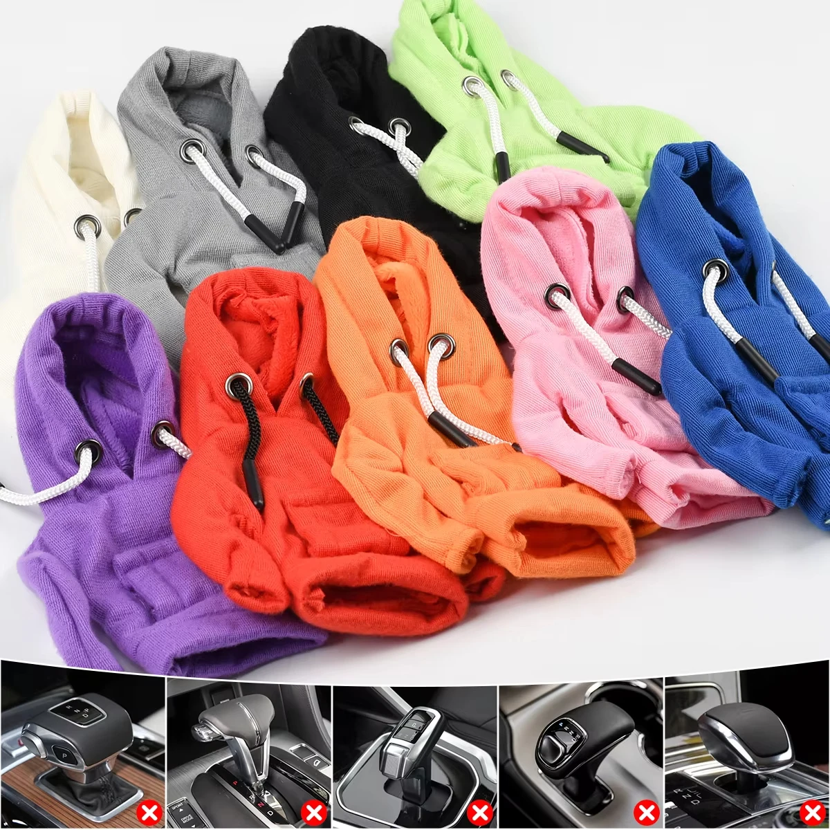 Schalthebel-Mini-Hoodie-Abdeckung, Schalthebel-Abdeckung – Bild 3