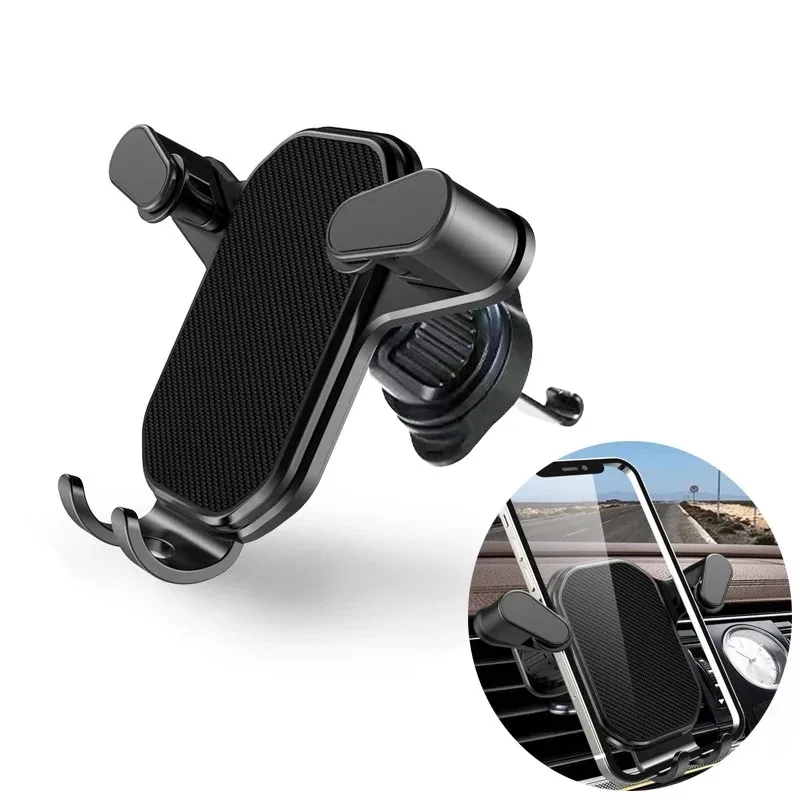 Universal Auto Telefon Halter Schwerkraft Mobile Ständer GPS Unterstützung Auto Air Vent Halterung für IPhone
