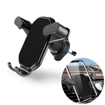 Universal Auto Telefon Halter Schwerkraft Mobile Ständer GPS Unterstützung Auto Air Vent Halterung für IPhone