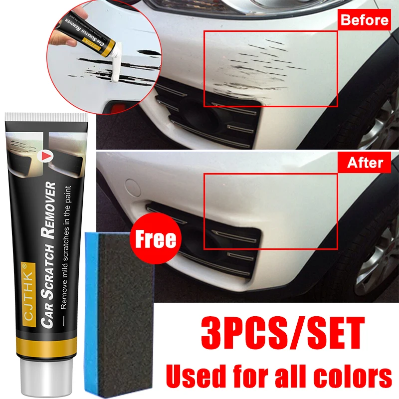 Auto Kratzer Entferner Auto Polieren Paste Mit Schwamm Auto Körper Malen Pflege Entfernen Kratzer Reparatur