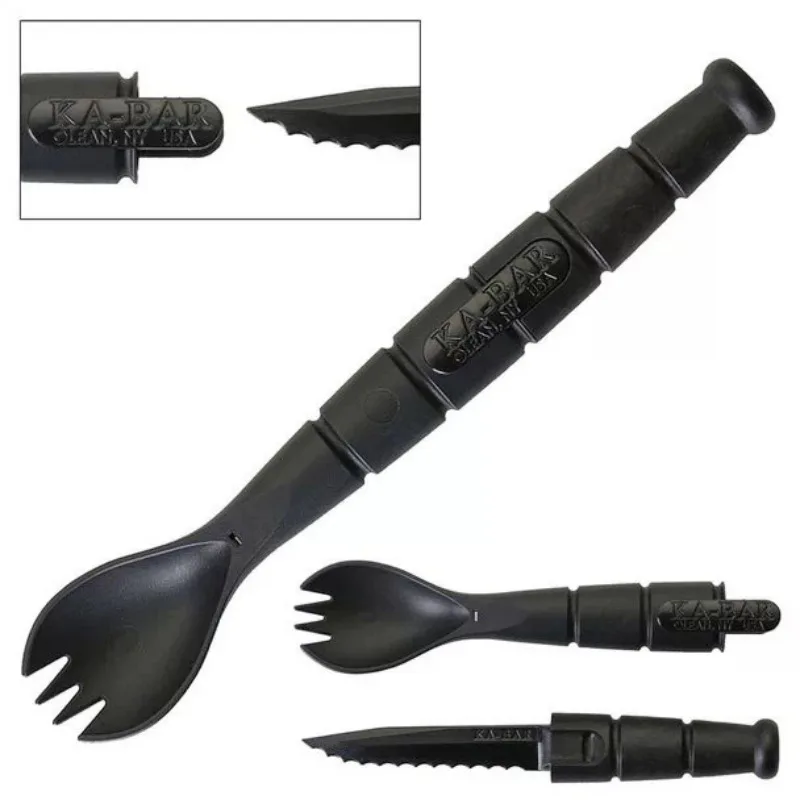 Taktisches Mini-Besteck-Set, EDC, Outdoor-Multifunktionswerkzeug – Bild 4