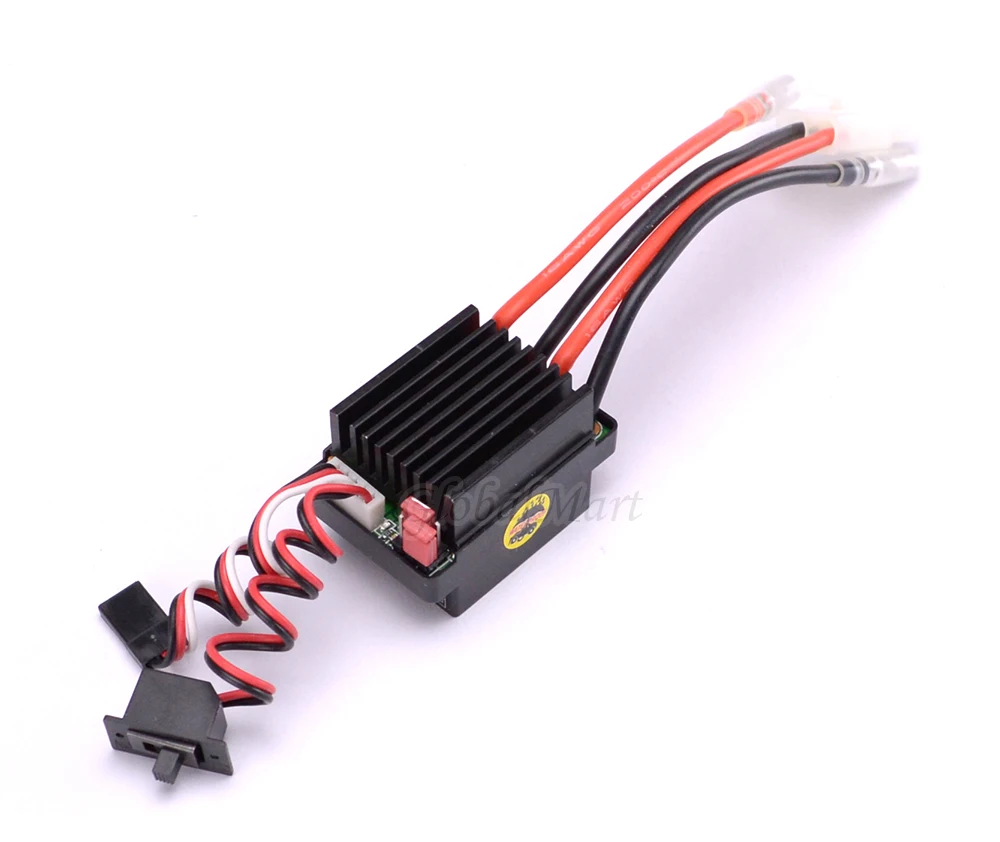 RC Hobby 320A ESC Bürstenmotor Drehzahlregler mit 2A BEC Hochspannung – Bild 5