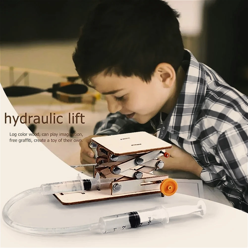 DIY Wissenschaftsspielzeug, hydraulisches Hubtischmodell – Bild 3
