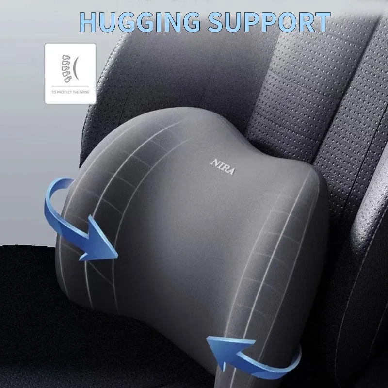 Auto Kopfstütze/Lenden Unterstützung Auto Hals Kissen Taille Kissen – Bild 3