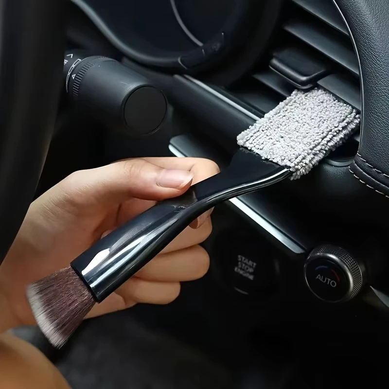 Auto-Innenraum-Reinigungsbürste - Weiche Borsten-Reinigungswerkzeug für Armaturenbretter, Lüftungsschlitze