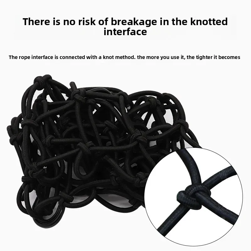 Motorrad Gepäck Net Fahrrad 6 Haken Halten unten Kraftstoff Tank – Bild 4