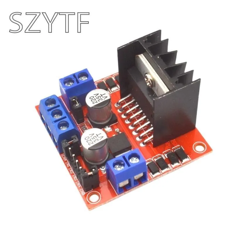 L298n Motortreiber-Steuer platine l298 Modul für Arduino Dual-H-Brücke Gleichstrom-Schrittmotor Smart Car