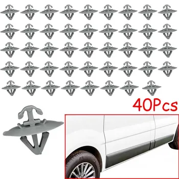 Passend für Nissan Primastar/Interstar/NV400 und Opel Vivaro | 7703077420 Türverkleidungs-Nieten (40 Stück)