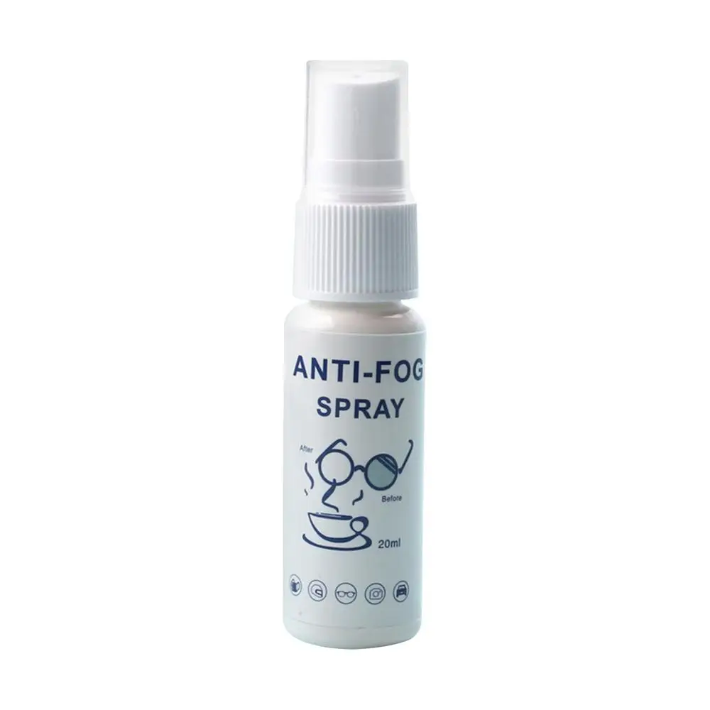 20 ml Anti-Beschlag-Spray für Brillen, Windschutzscheiben-Defogger, Brillenlinse, Glasreiniger