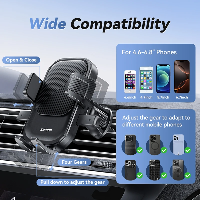 Joyroom Autotelefonhalter 360° ° Rotation Auto Air Vent Telefon Halter – Bild 6