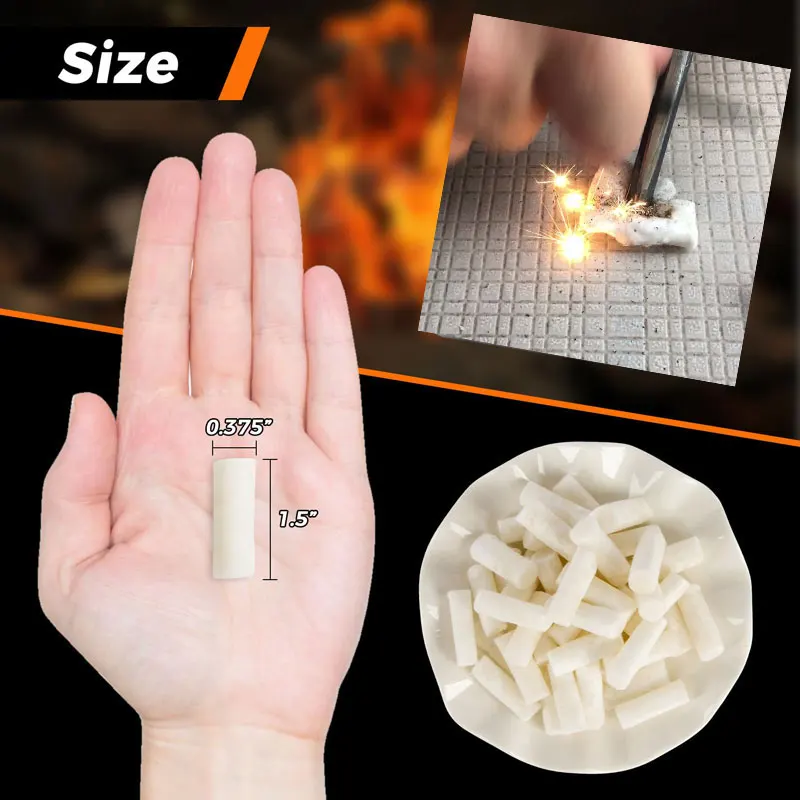 Outdoor Mini Tragbare Feuer Starter Camping Überleben (20 Stück) – Bild 2