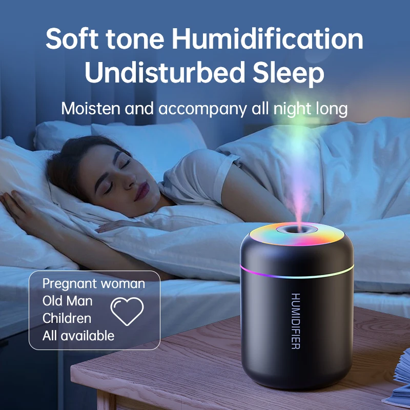 180ML Mini Luftbefeuchter USB Elektrische Aroma Diffusor Ätherisches – Bild 3
