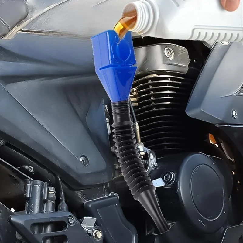 Teleskop Auto Tanken Trichter Universal Motor Schmieröl Filter – Bild 2