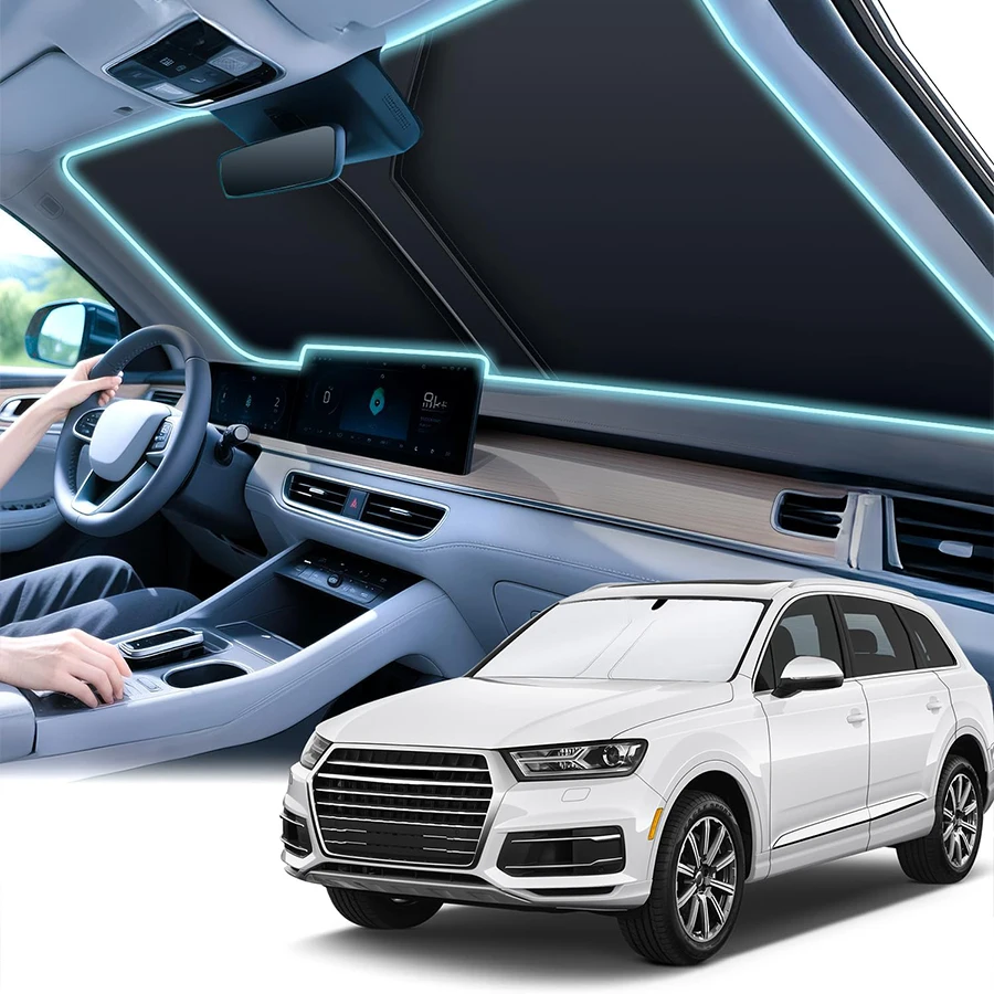 Auto-Sonnenschutz für Windschutzscheibe, Auto-Vorhänge – Bild 3