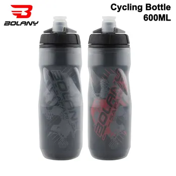 Bolany Bike Wasserflasche 600 ml Mountainbike-Wasserflasche PP5 Wärme- und eisgeschützte Flasche