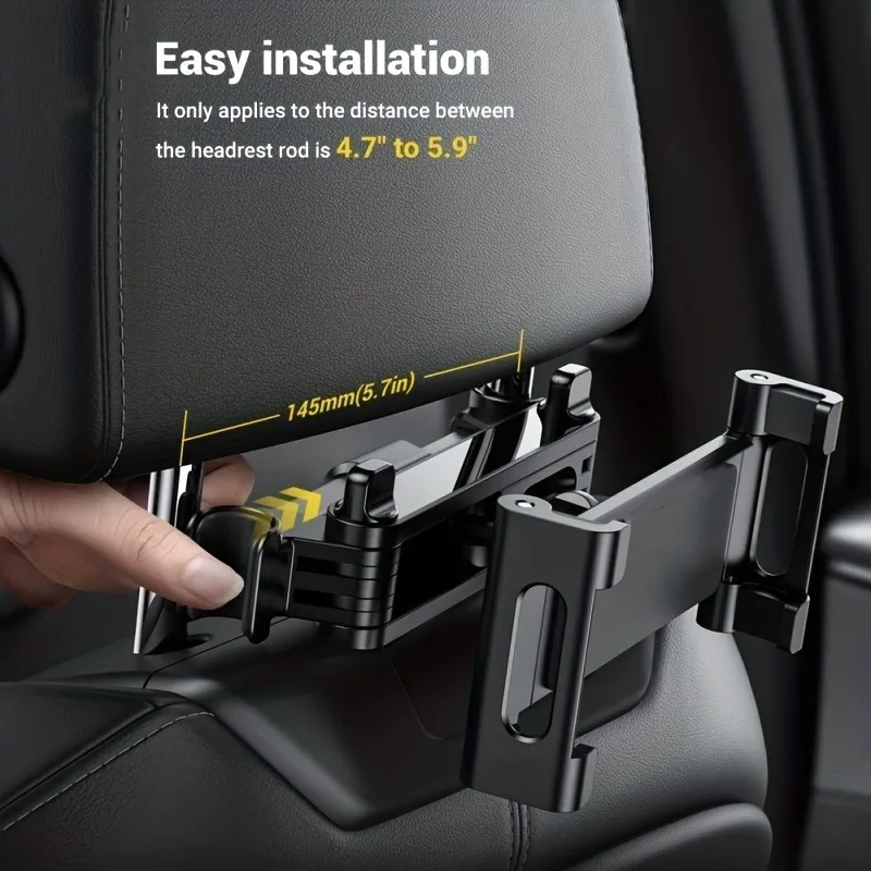 Auto-Tablet-Halterung, Kopfstützenhalterung, verstellbare – Bild 5