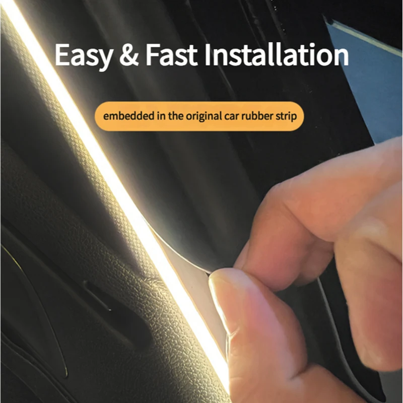 2m/4m Kofferraum Lichtleiste Flexible PVC Weiche Led-Lichtleiste – Bild 5