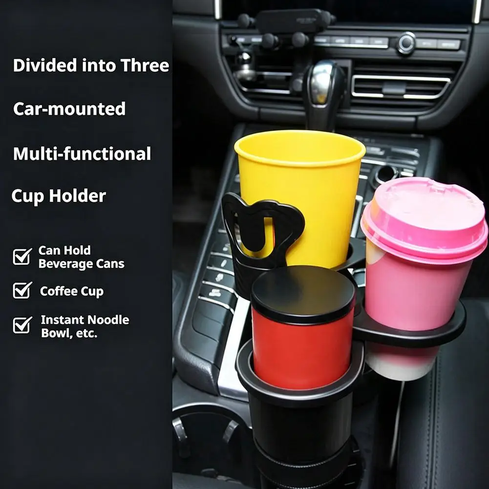 Auto-Getränkehalter Multifunktionales Ablageregal Mittelkonsole – Bild 4