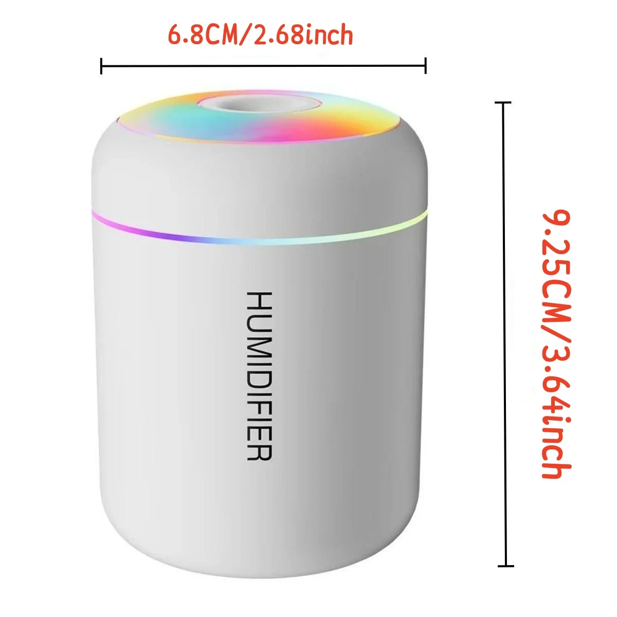180ML Mini Luftbefeuchter USB Elektrische Aroma Diffusor Ätherisches – Bild 6