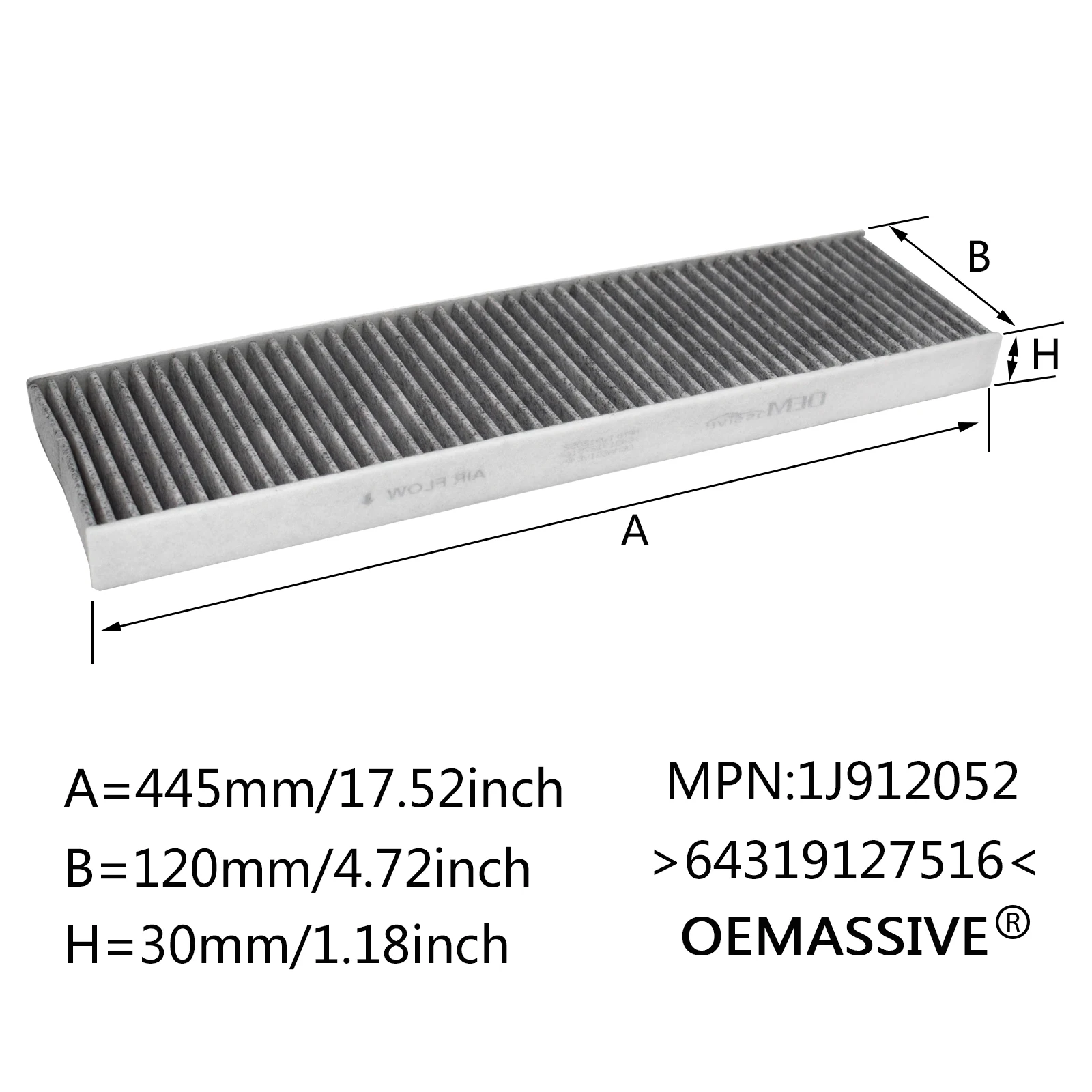 Auto Pollen Kabine A/C Luftfilter Für BMW MINI R55 R56 R57 R58 R59 R60 – Bild 4
