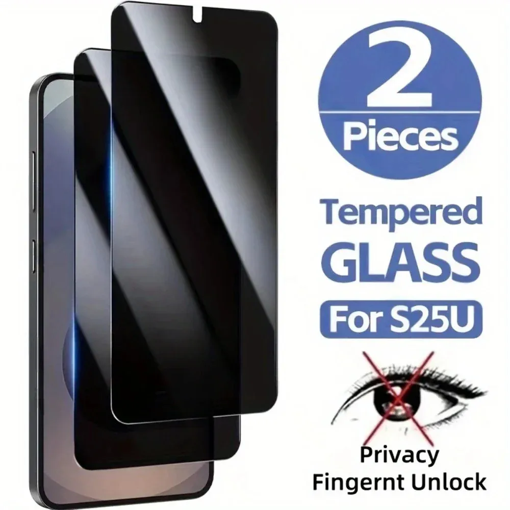 Datenschutz-Schutzglas Displayschutzfolie für Samsung Galaxy S23 S24 S25 S26 Plus Ultra (2 Stück)