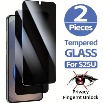 Datenschutz-Schutzglas Displayschutzfolie für Samsung Galaxy S23 S24 S25 S26 Plus Ultra (2 Stück)