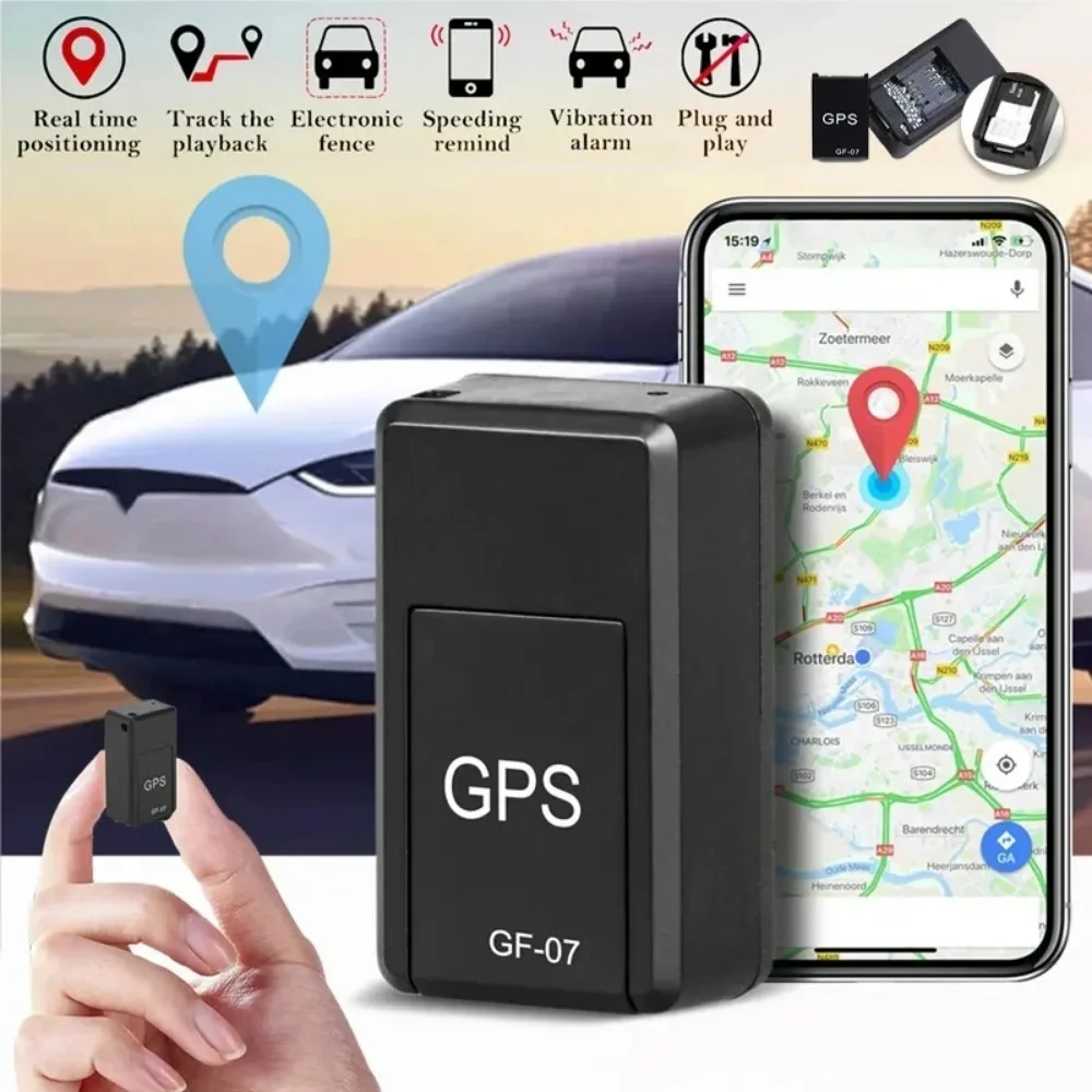 Auto GPS Tracker GF07 Magnetische Fahrzeug GPS Locator Anti-verloren Anti-diebstahl Alarm GPS Tracking Gerät