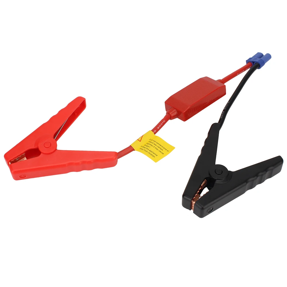 Universal Notfall Batterie Jump Kabel Klemmen Starthilfe Krokodil Clip Mit EC5 Stecker 12V Für Auto Lkw