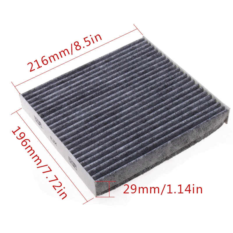 Auto Pollen Kabine Luftfilter 87139-YZZ08 87139-30070 87139-07010 – Bild 5