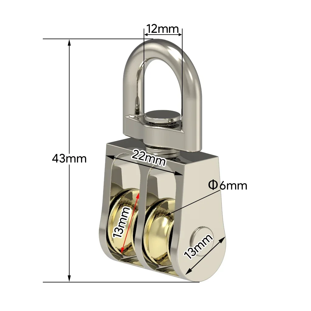 43/58/86 mm Einzel-/Doppelräder, Metallscheibe, Zinklegierung – Bild 4