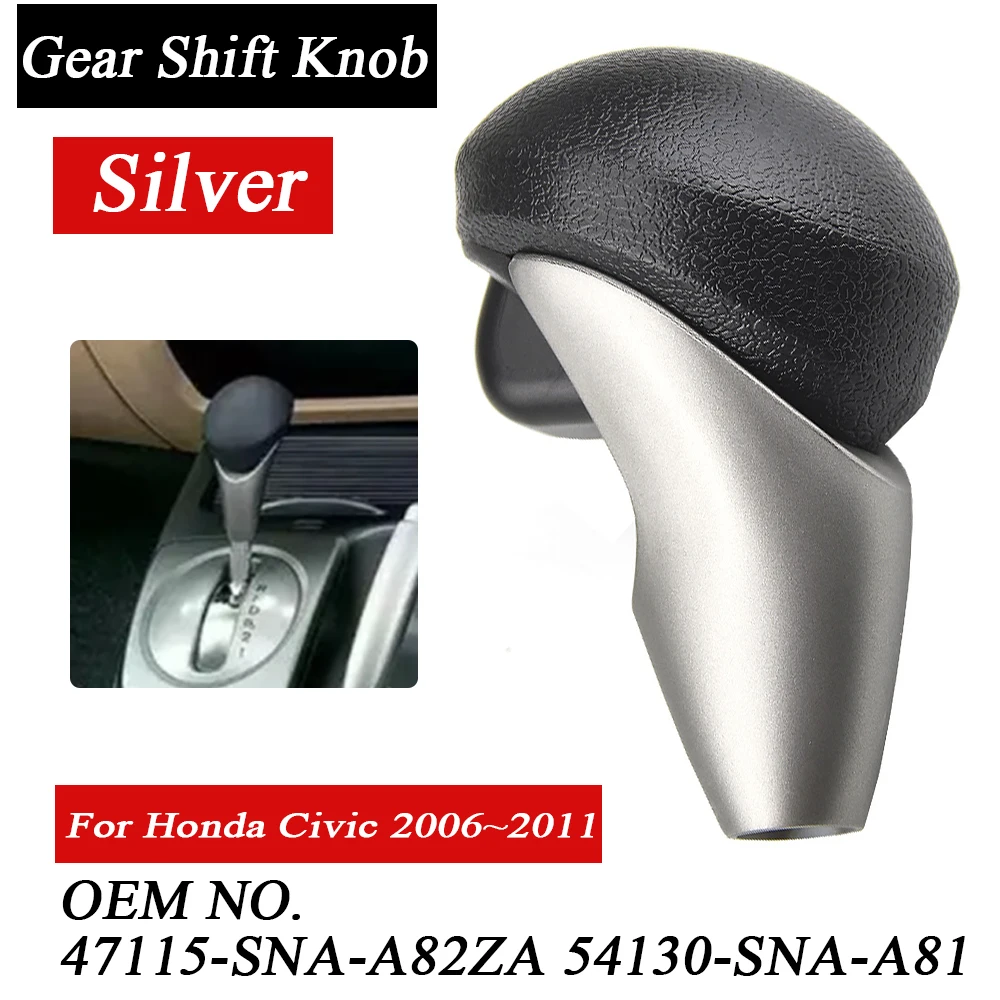 Bremsgriff Schalthebelabdeckung Linkslenker Schalthebelknauf 47115-SNA-A82ZA 54130-SNA-A81 Für Honda Civic