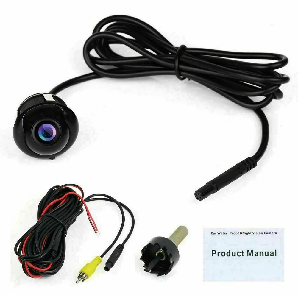 Auto-Rückfahrkamera, Nachtsicht, Rückfahrkamera, Auto-Parkkamera, wasserdicht, IP68, CCD, LED